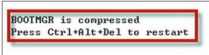 介紹bootmgr is compressed無法啟動系統(tǒng)怎么辦