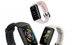 榮譽Band6智能手環(huán)具有SpO2監(jiān)控功能電池續(xù)航時間長達14天