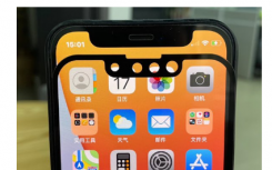 蘋(píng)果iPhone13圖像具有較小的凹口表面