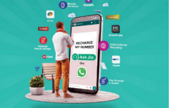 RelianceJio訂戶可以使用該公司的聊天機器人通過WhatsApp進行在線充值