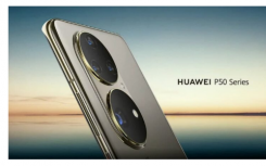 華為P50系列智能手機(jī)為線下樣機(jī)和推廣做準(zhǔn)備