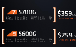 AMD將于8月推出基于Zen3的加速處理器