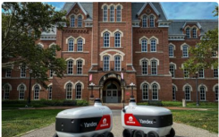 Yandex機器人開始在俄亥俄州立大學校園內送餐