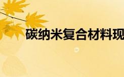 碳納米復(fù)合材料現(xiàn)在已接近實(shí)用工業(yè)