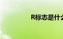 R標(biāo)志是什么牌子的車？