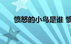 憤怒的小鳥是誰 憤怒的小鳥相關(guān)介紹