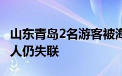 山東青島2名游客被海浪卷入海中 一人遇難一人仍失聯(lián)