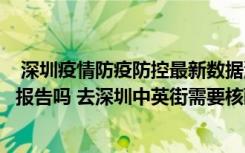  深圳疫情防疫防控最新數(shù)據(jù)消息：深圳浮世繪展覽需要核酸報告嗎 去深圳中英街需要核酸證明嗎