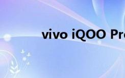 vivo iQOO Pro具有非5G變體