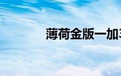 薄荷金版一加3開(kāi)箱清新淡雅