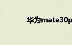 華為mate30pro怎么開啟5G