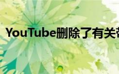 YouTube刪除了有關(guān)帶有孩子的視頻的評論