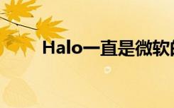 Halo一直是微軟的主要特許經(jīng)營權(quán)