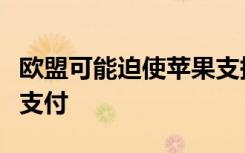 歐盟可能迫使蘋果支持第三方服務(wù)的非接觸式支付