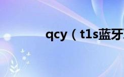 qcy（t1s藍(lán)牙耳機(jī)怎么操控）