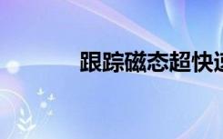 跟蹤磁態(tài)超快速變化的新方法