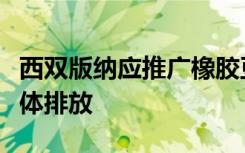 西雙版納應推廣橡膠豆灌木系統以減少溫室氣體排放