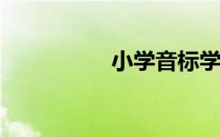 小學(xué)音標(biāo)學(xué)習(xí)注意事項