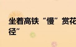 坐著高鐵“慢”賞花 新線開通擴大“賞春半徑”