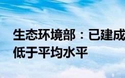 生態(tài)環(huán)境部：已建成生態(tài)工業(yè)園區(qū)73家 排放低于平均水平