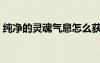 純凈的靈魂氣息怎么獲得（純凈的靈魂氣息）
