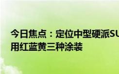 今日焦點：定位中型硬派SUV！方程豹豹3預告圖公布：采用紅藍黃三種涂裝
