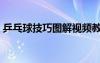 乒乓球技巧圖解視頻教程（乒乓球技巧圖解）