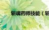 斬魂藥師技能（斬魂藥師刷圖加點(diǎn)）