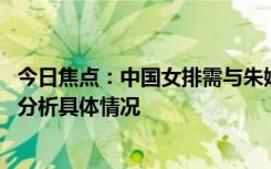 今日焦點(diǎn)：中國女排需與朱婷兼容!王者歸來如何出彩，詳細(xì)分析具體情況