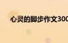 心靈的腳步作文300字 心靈的腳步作文