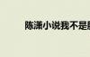 陳瀟小說我不是股神（陳瀟小說）
