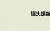 埋頭螺絲（埋頭）