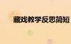 藏戲教學(xué)反思簡短 《藏戲》教學(xué)反思