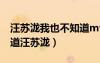 汪蘇瀧我也不知道m(xù)v是什么韓?。ㄎ乙膊恢劳籼K瀧）