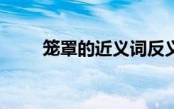 籠罩的近義詞反義詞 籠罩的近義詞