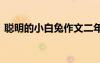 聰明的小白兔作文二年級 聰明的小白兔作文