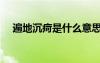 遍地沉疴是什么意思（沉疴是什么意思）