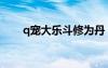 q寵大樂斗修為丹（q寵大樂斗煉丹）