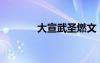 大宣武圣燃文（燃文52000）
