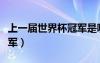 上一屆世界杯冠軍是哪個隊（上一屆世界杯冠軍）