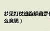 夢(mèng)見打仗逃跑躲藏是什么征兆（夢(mèng)見打仗是什么意思）