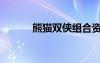 熊貓雙俠組合資料（熊貓雙俠）