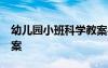 幼兒園小班科學教案40篇 幼兒園小班科學教案
