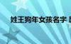 姓王狗年女孩名字 屬狗的王姓女生起名