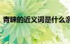 青睞的近義詞是什么親 青睞的近義詞是什么