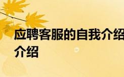 應(yīng)聘客服的自我介紹范文 應(yīng)聘客服專員自我介紹