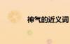 神氣的近義詞 慚愧的近義詞