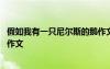 假如我有一只尼爾斯的鵝作文課件 假如我有一只尼爾斯的鵝作文