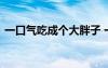 一口氣吃成個(gè)大胖子 一口氣吃成個(gè)胖子成語(yǔ)