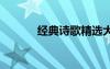 經(jīng)典詩(shī)歌精選大全 經(jīng)典詩(shī)歌集